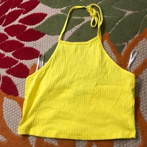 SHEIN halter crop top